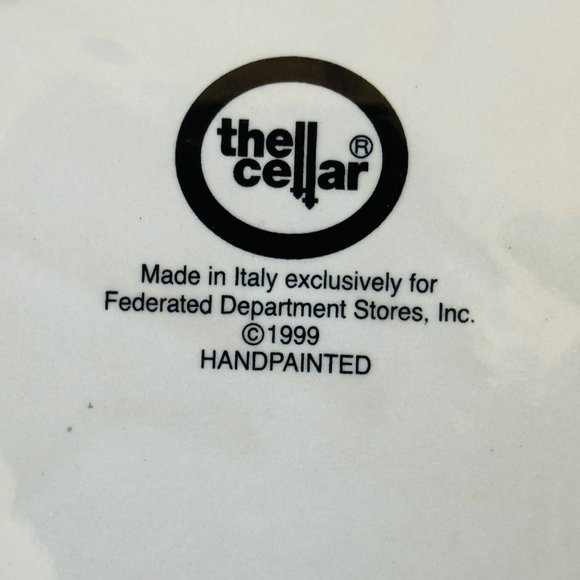 Plate THE CELLER LEAVES Dessert /Bread pates iridescent - Picture 3 of 4